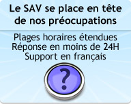 Le SAV se place en tête de nos préocupations