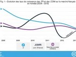 Ralentissement de la croissance des noms de domaine en .fr en 2013